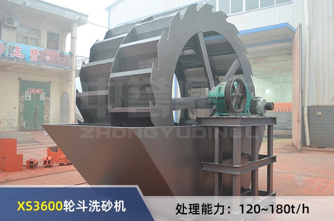 XS3600輪斗洗砂機 XS3600輪斗洗砂機