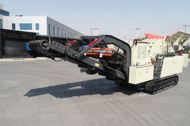 小型移動(dòng)打砂機(jī)側(cè)視圖