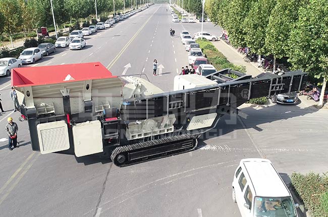 可移動石頭打砂機(jī)