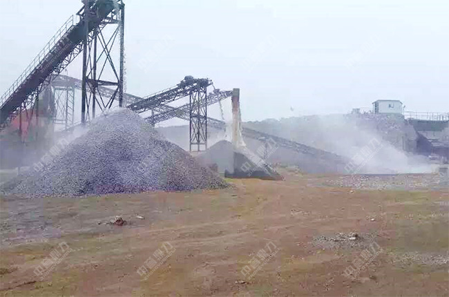 安徽鳳陽時(shí)產(chǎn)1200噸采石場生產(chǎn)線