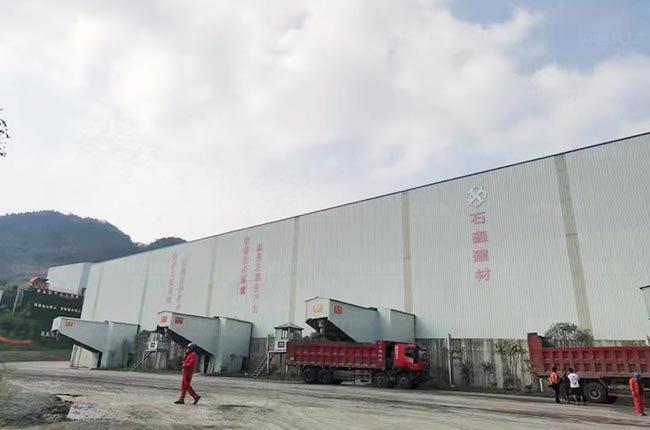 湖北石鑫建材時產1000噸環(huán)保碎石流水生產線