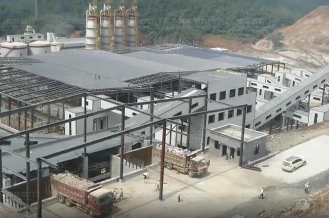 江瑞礦業(yè)年產(chǎn)700萬噸砂石料加工生產(chǎn)線