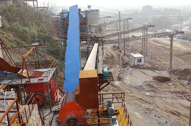 湖北鐵城礦業(yè)日產萬噸砂石加工生產線