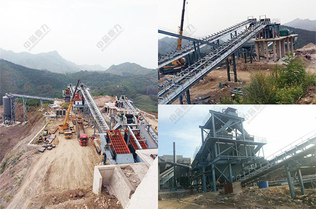 河北承德帥寶礦業(yè)日產10000噸大型碎石生產線