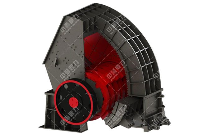 重型錘式破碎機結構圖