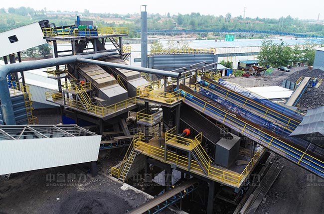 煤矸石分級篩選工藝