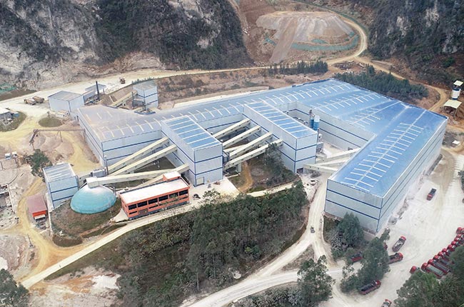 廣西福松建材通潤采石場年產(chǎn)500萬噸機制砂生產(chǎn)線