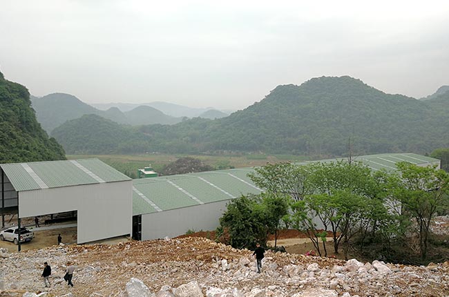 廣西桂林魯鑫建材時產(chǎn)800噸石灰石制沙生產(chǎn)線