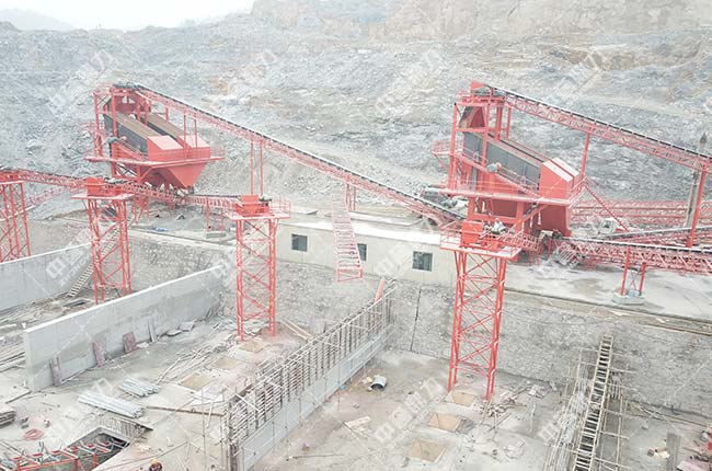 重慶榮建材時產(chǎn)1000噸砂石骨料生產(chǎn)線