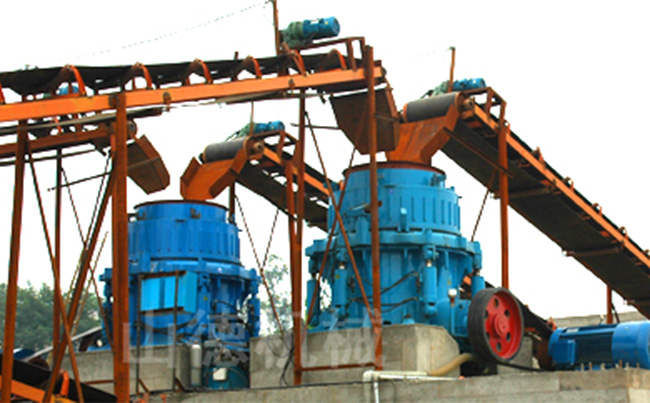 液壓圓錐破碎機(jī)生產(chǎn)現(xiàn)場案例 液壓圓錐破碎機(jī)生產(chǎn)現(xiàn)場案例