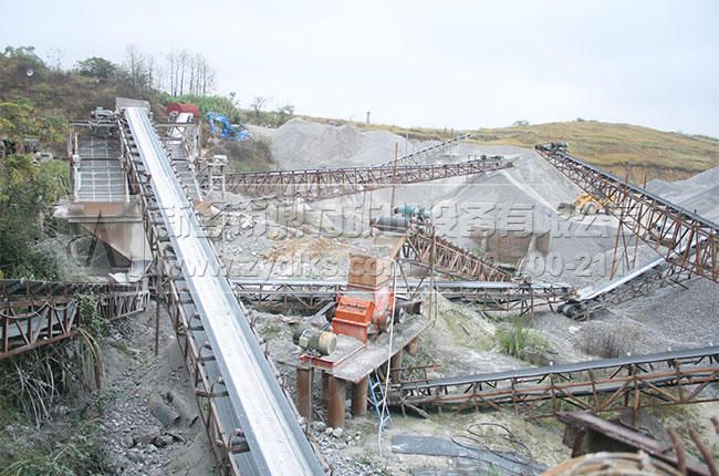 采石場碎石生產(chǎn)線客戶案例 采石場碎石生產(chǎn)線客戶案例