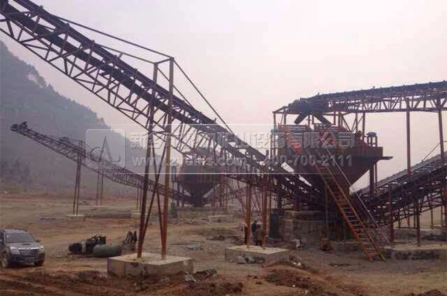 廣西來(lái)賓八一鎮(zhèn)時(shí)產(chǎn)200噸石料生產(chǎn)線 廣西來(lái)賓八一鎮(zhèn)時(shí)產(chǎn)200噸石料生產(chǎn)線