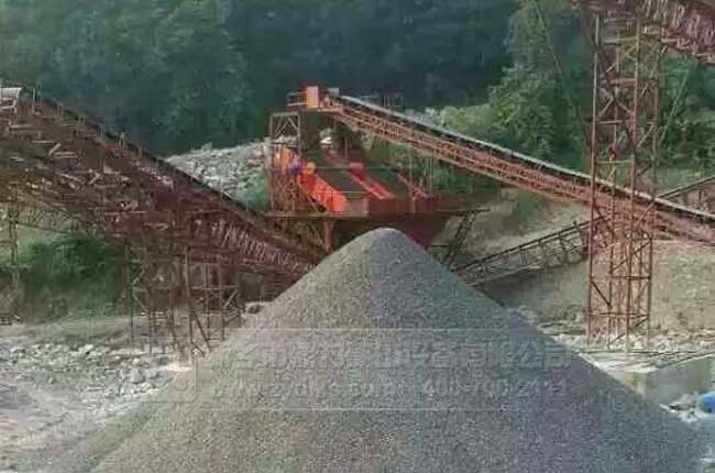 貴州遵義時產(chǎn)500噸砂石生產(chǎn)線 貴州遵義時產(chǎn)500噸砂石生產(chǎn)線