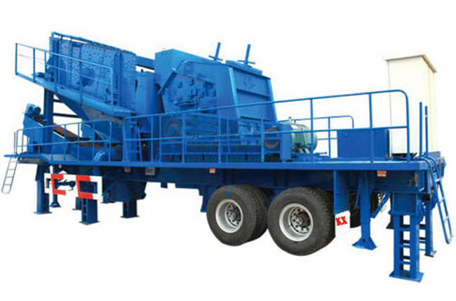 移動反擊破碎機設備 移動反擊破碎機設備