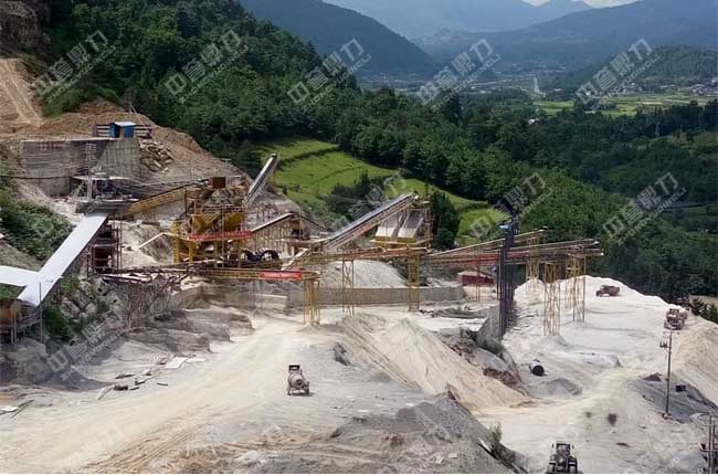 石灰石礦破碎 石灰石礦破碎