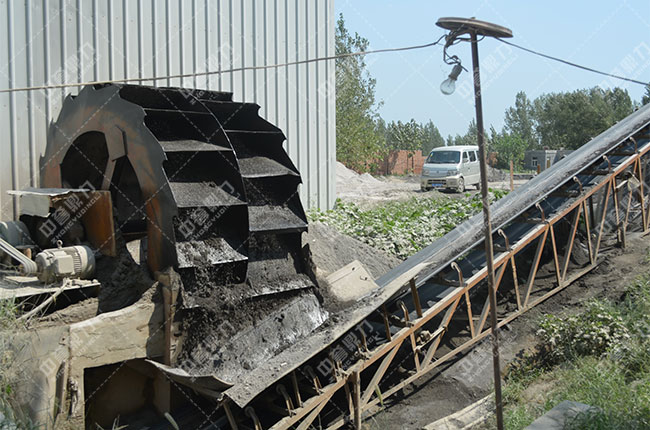 洗砂機客戶現(xiàn)場 洗砂機客戶現(xiàn)場