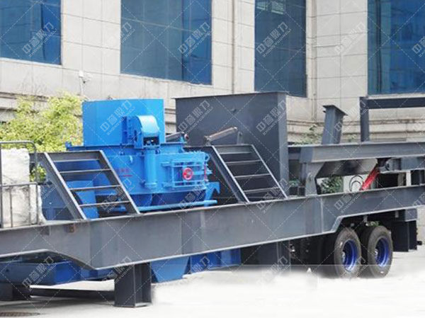 移動(dòng)式石子破碎機(jī) 移動(dòng)式石子破碎機(jī)