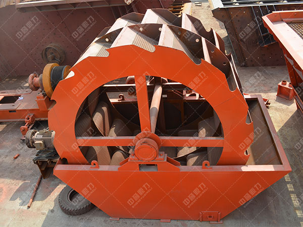 輪斗式洗砂機(jī)實(shí)拍圖展示2