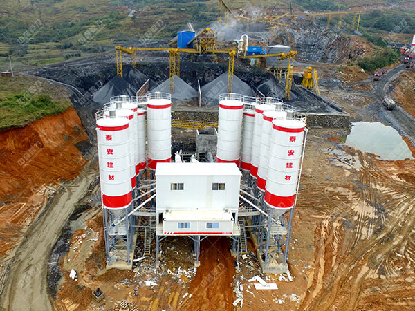 湖南省衡陽市耒陽市泰安建材時(shí)產(chǎn)500噸破碎制砂生產(chǎn)線