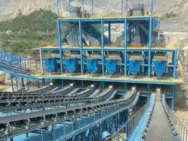 湖南時(shí)產(chǎn)2000-2500噸石料生產(chǎn)線