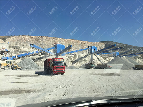 重慶大型時(shí)產(chǎn)1200噸石料廠