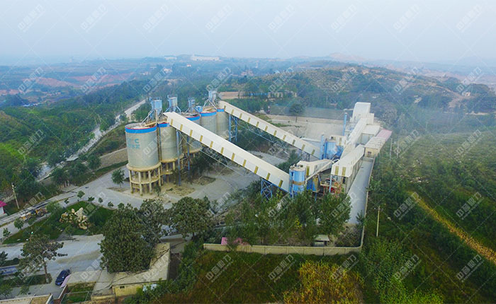 河北中聯(lián)水泥時(shí)產(chǎn)1000噸水泥骨料生產(chǎn)線(xiàn)