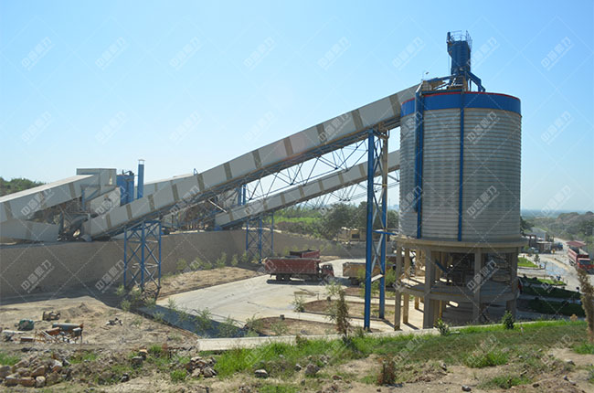 河北中聯(lián)水泥時(shí)產(chǎn)1000噸水泥骨料生產(chǎn)線(xiàn)現(xiàn)場(chǎng)案例展示2