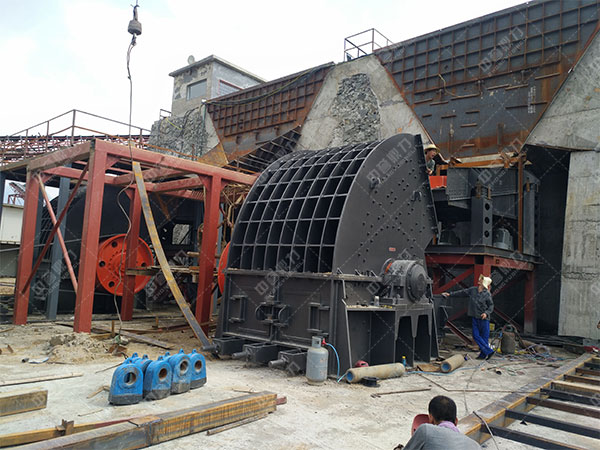 破碎機調試工作