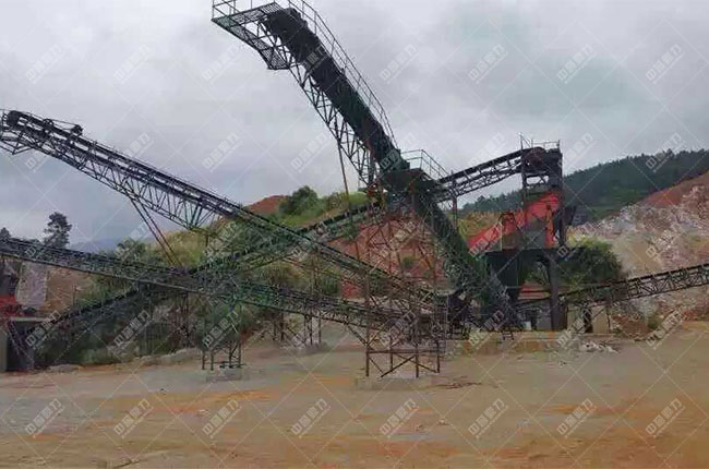 江西萍鄉(xiāng)時(shí)產(chǎn)800-1000噸石料生產(chǎn)線現(xiàn)場(chǎng)案例展示2