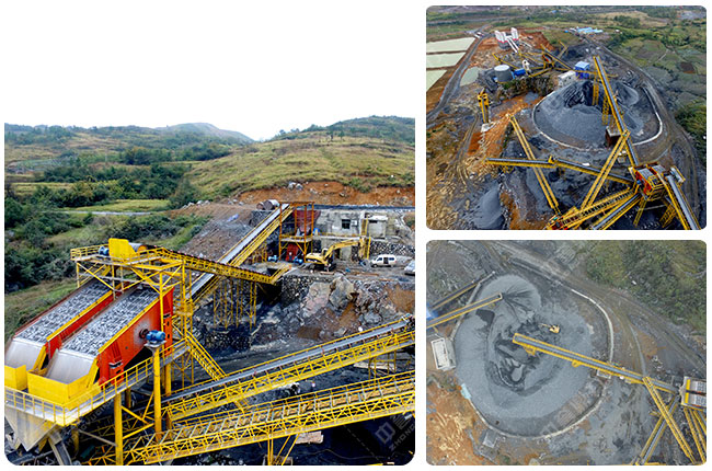 骨料生產(chǎn)線