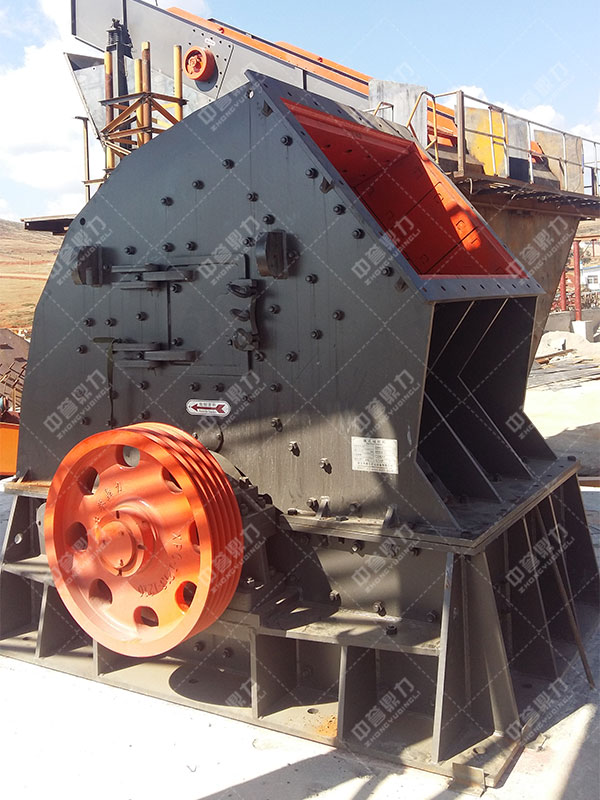 臺時產(chǎn)量在1000單段錘式破碎機(jī)