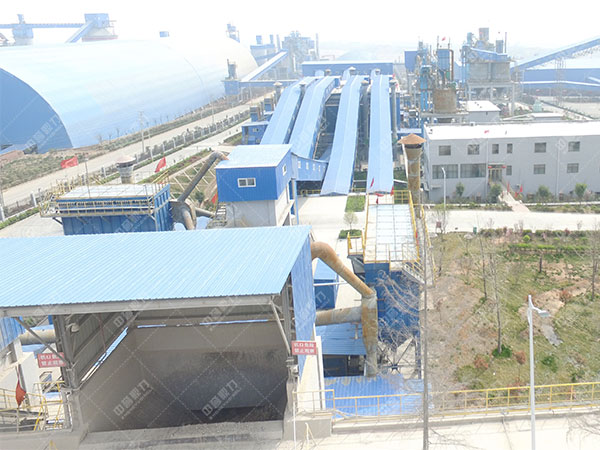 河南孟電水泥集團(tuán)時(shí)產(chǎn)2500噸采石場(chǎng)生產(chǎn)線(xiàn)