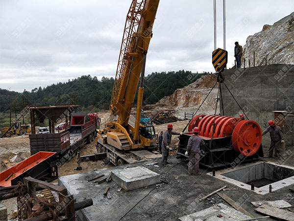 破碎機(jī)安裝