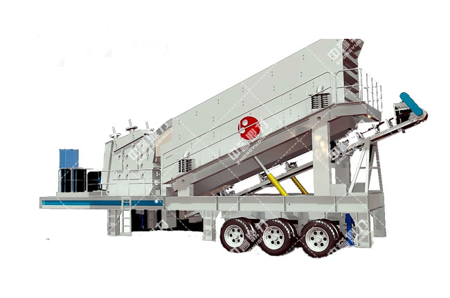 輪胎式移動破碎機
