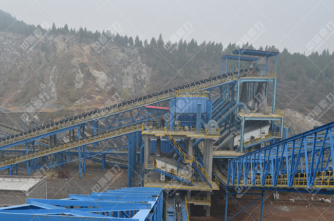 砂石骨料生產(chǎn)線