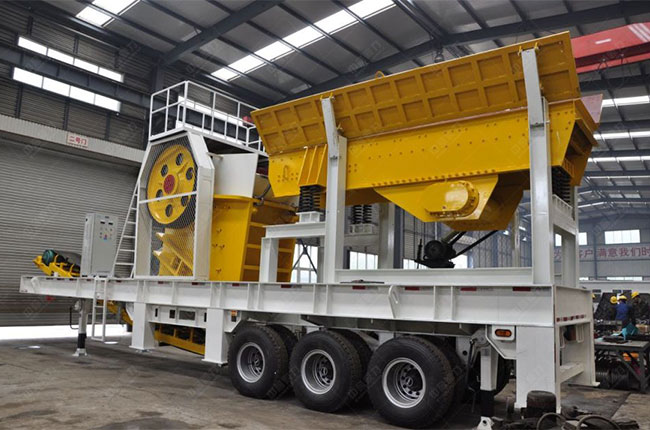 移動(dòng)型顎式破碎機(jī)