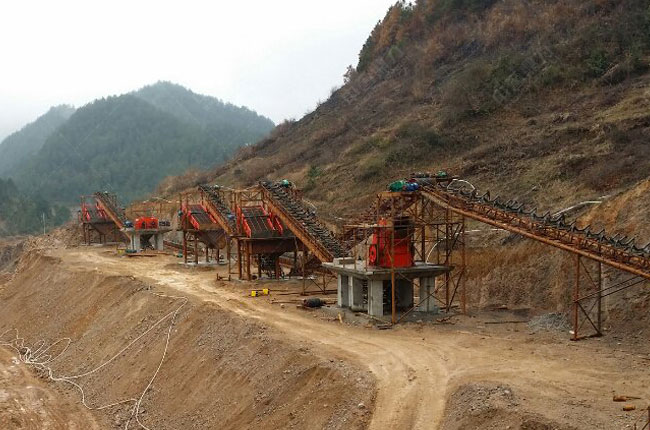 貴州中源建材時產(chǎn)1200噸砂石生產(chǎn)線