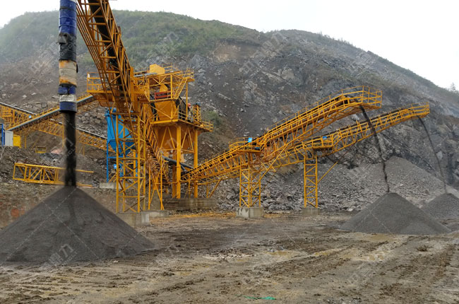 貴州遵義年產(chǎn)量150萬噸砂石骨料生產(chǎn)線