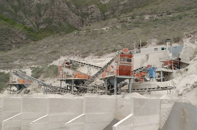 寧夏固原時產(chǎn)800噸石料生產(chǎn)線