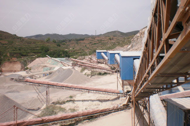 山西廣泰和礦業(yè)有限公司時產(chǎn)800噸碎石