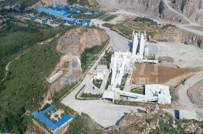 河南登封嵩基建材時產(chǎn)1500噸砂石生產(chǎn)線